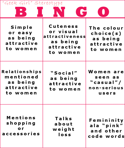 Stereotype Bingo